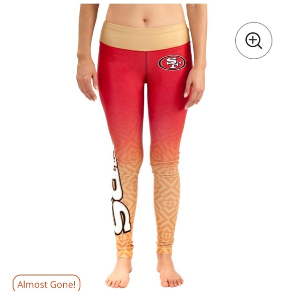 Women's Klew San Francisco 49ers
Scarlet Gradient Leggings - Picture 6 of 8